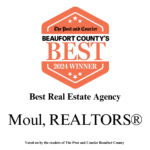 Moul, REALTORS® Voted Best Real Estate Agency Beaufort County
